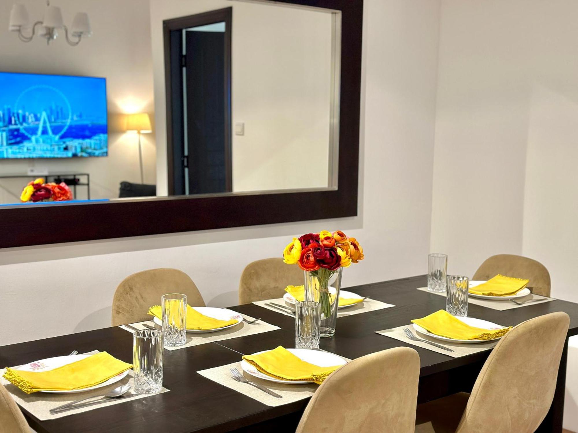 Beautiful 2Br & 4Br Apartments On Jbr Beach, Walking Distance To Bluewaters Island - By Sunkissed Holiday Homes Dubai Buitenkant foto