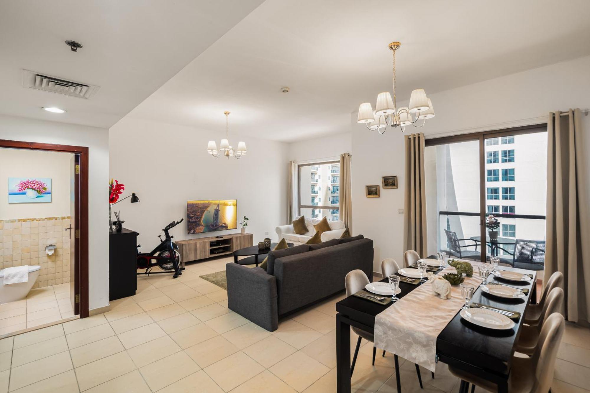 Beautiful 2Br & 4Br Apartments On Jbr Beach, Walking Distance To Bluewaters Island - By Sunkissed Holiday Homes Dubai Buitenkant foto